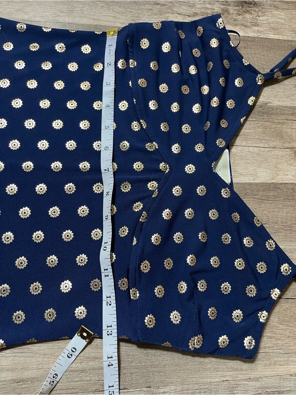 MICHAEL Michael Kors Medallion Foil Print Maxi Dress Size XS